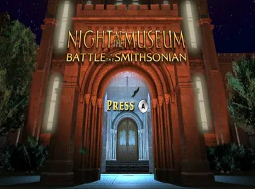 Night at the Museum- Battle of the Smithsonian The Video Game screen shot title